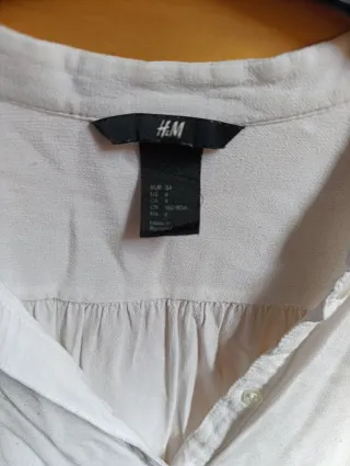 Camisa H&M blanca