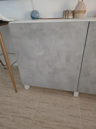Puertas Besta Kallviken Ikea Gris