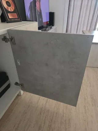 Puertas Besta Kallviken Ikea Gris