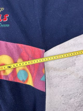 Forro Polar Chicago Bulls Vintage Azul Marino