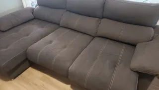 Sofá chaise longue 4 places