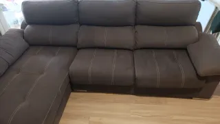 Sofá chaise longue 4 places