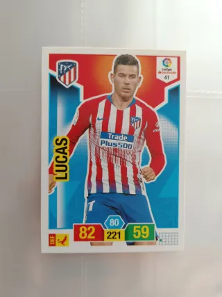 Cromo Lucas Atlético de Madrid