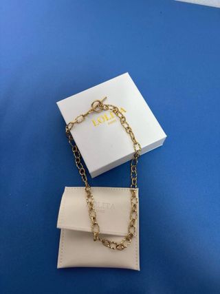 Collar Lolita Paris eslabones dorados