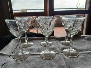 Collezione cristalli incisi e lisci vintage !