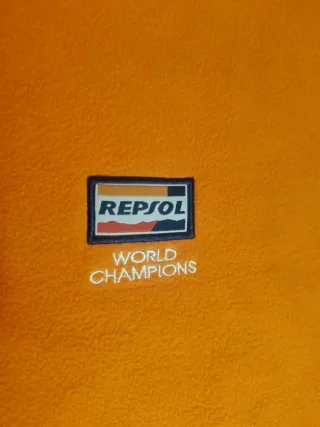 Set pile Repsol cappello guanti arancione