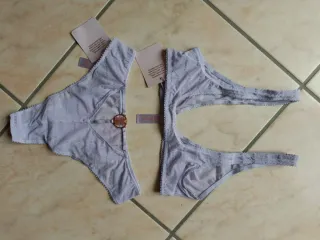 Set Reggiseno + Slip Savage x Fenty Lilla taglia S