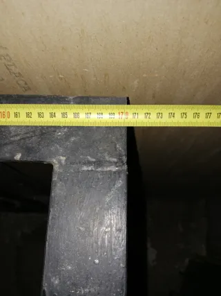 Reja de balcón metálica