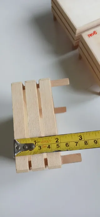 Lote 3 Cajas Madera Goki