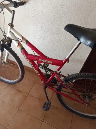 Bicicleta de Montaña Kamagi Roja
