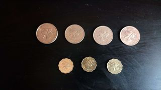 Monedas Dólar Hong Kong