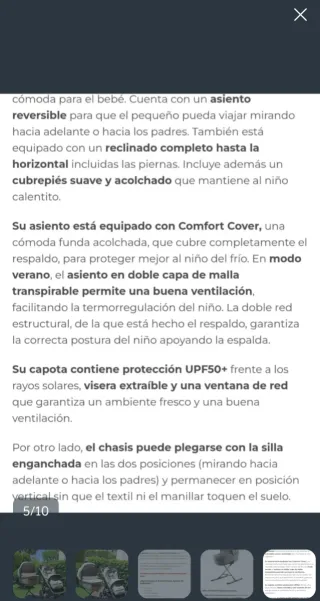 Carro y silla de paseo Inglesina Aptica