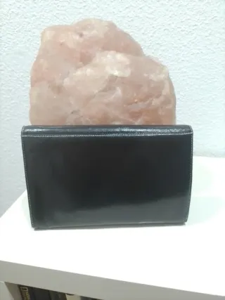 Bolso Cartera Vintage Negro y Blanco