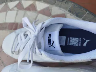 Zapatillas Puma Blancas Talla 40. Una sola puesta