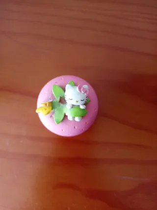 Joyero Hello Kitty rosa y verde