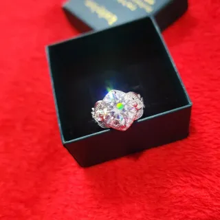 Anillo Plata de Ley con Circonita