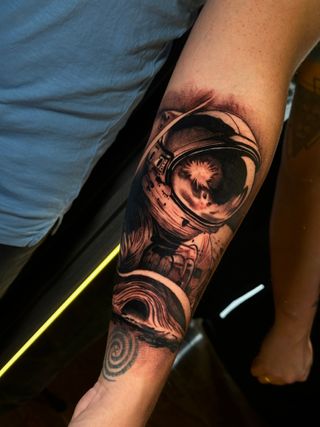 Tatuador realismo sombras