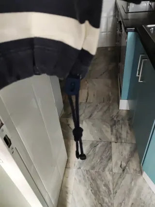 Sudadera Nudos náutica rayas azul XL