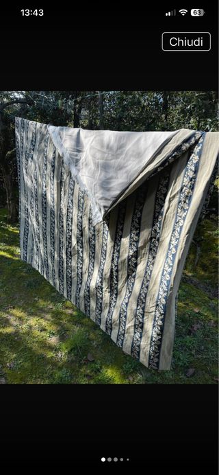 Tenda sartoriali con doppio oscurante