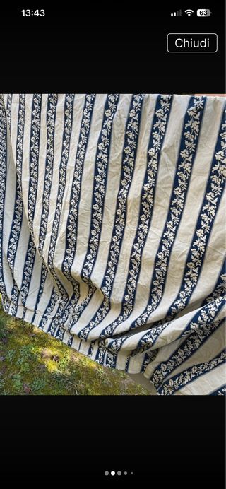 Tenda sartoriali con doppio oscurante