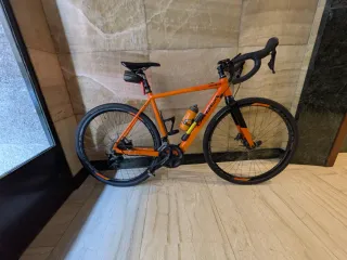 Bici Eléctrica Orbea Gain D30 Naranja Talla S