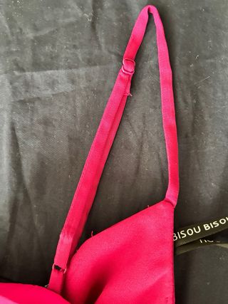 Vestido largo fucsia