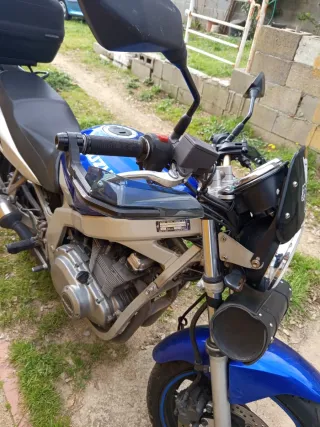 Suzuki GS 500 Azul/Plata Año 2003