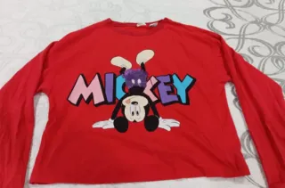 Camiseta Mickey Mouse Manga Larga c3
