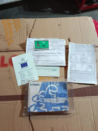 Quad Yamaha Bear Tracker 250 Rojo