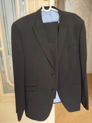 Traje de chaqueta negro hombre