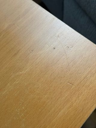 Mesa de centro de salón de madera