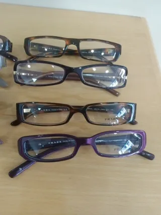 8 Monturas Gafas Prada Pasta para Graduar