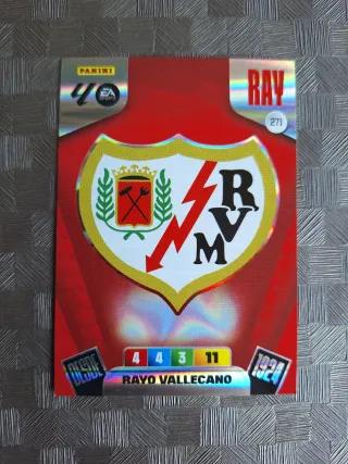 Cromo Rayo Vallecano Panini 25-26