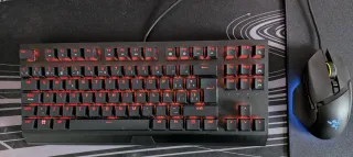 Teclado Razer Black Widow TKL + Ratón Basilisk V3