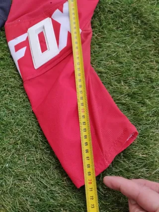 Pantalón Fox Motocross Enduro Negro Rojo