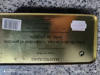 Caja de metal Mantecadas Salinas