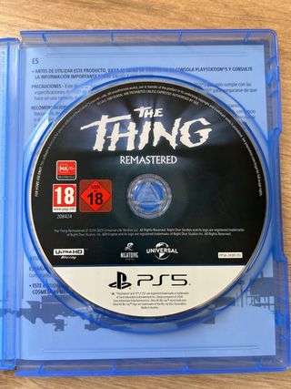 The Thing Remastered PS5