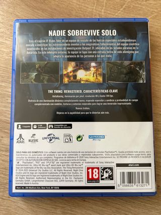 The Thing Remastered PS5