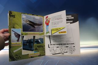 Álbum de cromos Aviones de Combate. Panini.