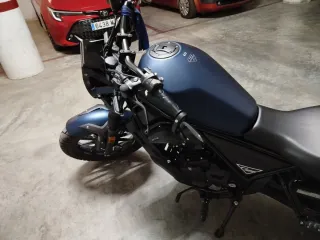 Moto Zontes c125 125cc Negra/Azul