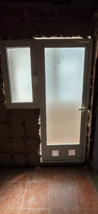 Puerta cocina aluminio