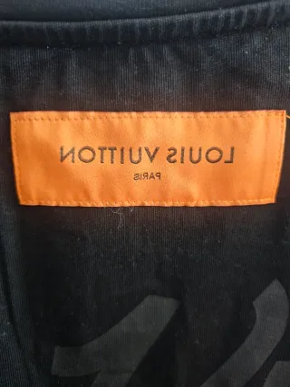 Camiseta Louis Vuitton Negra Talla XL