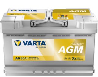 Batería Varta A6 AGM Start Stop 80Ah