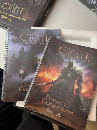 Tainted Grail Diarios y Cartas de la versión 1.0