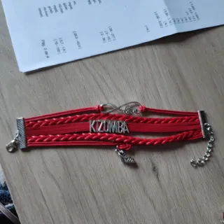 Pulsera Kizomba Roja Infinito Love