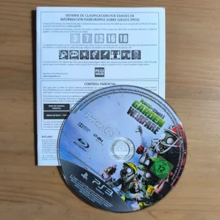 Plants Vs Zombies: Garden Warfar - PS3 - 🇪🇸