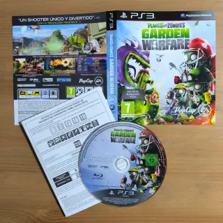 Plants Vs Zombies: Garden Warfar - PS3 - 🇪🇸