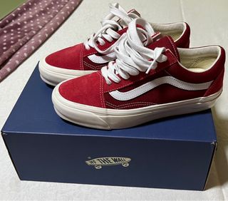 Vans Lx Old Skool Suede Rojas