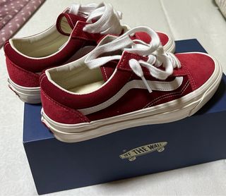 Vans Lx Old Skool Suede Rojas