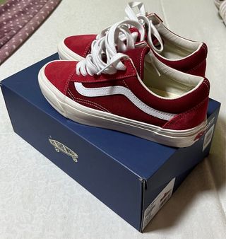 Vans Lx Old Skool Suede Rojas